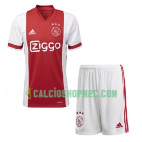 AFC Ajax Bambino Maglia Prima 2020/2021 Manica Corta (+ Pantaloncini)